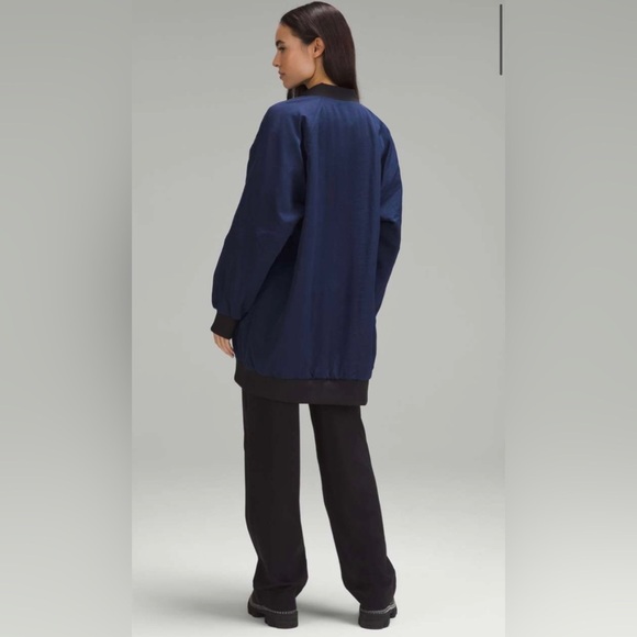 Lululemon Oversized-Fit Non-Stop Bomber Jacket
Night Sea / Black reversible 10 - Picture 3 of 15